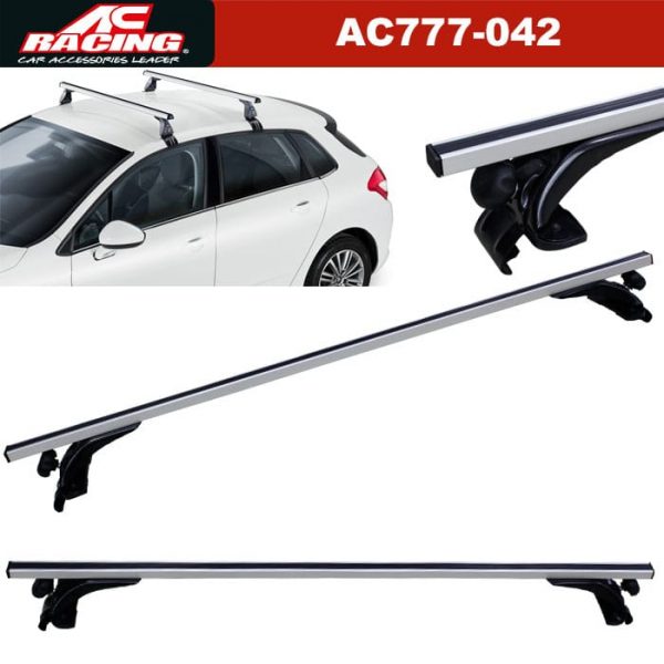 Alquiler de barras de techo soporte de la parte superior de aluminio  universal de la baca del coche - China Portaequipajes portaequipajes,  Alquiler